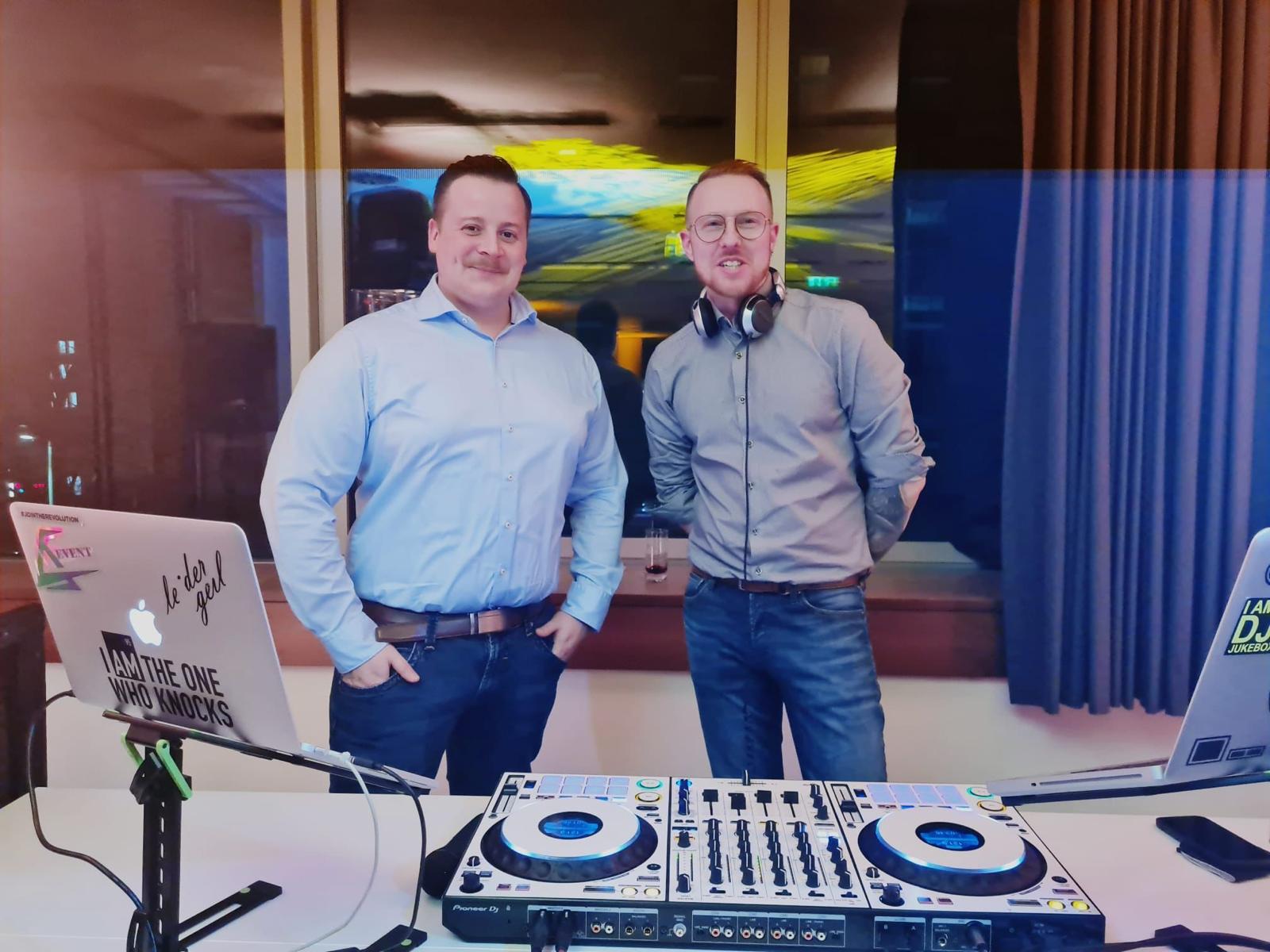 DJ Andy G und Chris 